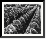 Women aircraft workers finishing transparent bomber noses for fighter and reconnaissance planes at Douglas Aircraft Co. plant in Long Beach, Calif, Antique Wall Art