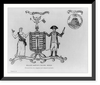 Designs for the Seal of the United States: William Barton's 2nd design, Antique Poster