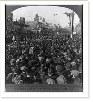 Legion parading before half million spectators, American Legion Convention, Kansas City, Mo, Antique Poster