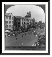 Historic Framed Print, Street Parade, Shrine Convention, June 1929, Los Angeles, Calif.,  17-7/8" x 21-7/8"