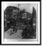We are Soldiers of the Cross, Christian Endeaverers, San Francisco, Cal, USA, July 7, 1897, Vintage Poster