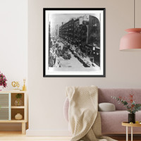 Vintage Street Scene - New York City - Street pedlars' carts
