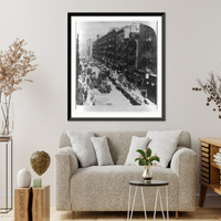 Vintage Street Scene - New York City - Street pedlars' carts