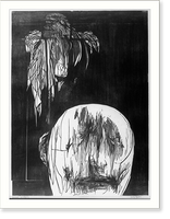 Tormented man, Antique Poster