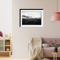 Historic Framed Print, Malcolm Allison - Gliding,  17-7/8" x 21-7/8"