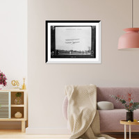 Historic Framed Print, Malcolm Allison - Gliding - 2,  17-7/8" x 21-7/8"