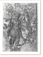 America, 1772 - title page ornamentation showing Native wearing skirt made of feathers pointing to a map of America.Iacob Christoph We&yuml;erman inv. et delin. ; Martin Gottfried Cophius, sculps