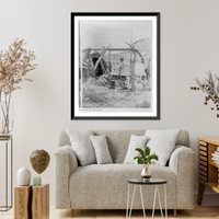 Historic Framed Print, Aboriginal life among the Navajos.,  17-7/8" x 21-7/8"