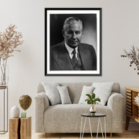 James Edward Murray, 1876-1961, head and shoulders, facing slightly right, Antique Poster