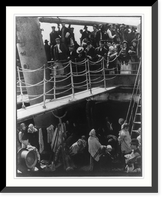 Repr. of photo by Alfred Stieglitz from memorial portfolio, c. 1947: The steerage" 1907 (immigrants)", Historic Print