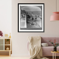 In the good old winter time, the Peerless Beach, Miami, Florida, Vintage Print
