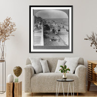 In the good old winter time, the Peerless Beach, Miami, Florida, Vintage Print