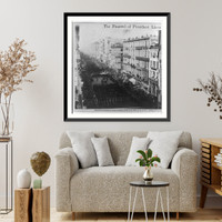 Historic Framed Print, The Funeral of President Lincoln, New-York, April 25th, 1865 - 3,  17-7/8" x 21-7/8"