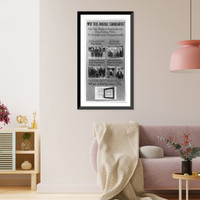 Exhibit Panel Location: Dallas, Texas, Antique Wall Art