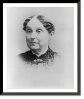 Abigail Scott Duniway, 1834- ; bust, facing slightly left, Historic Print