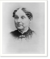 Abigail Scott Duniway, 1834- ; bust, facing slightly left, Historic Print