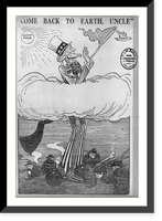 Historic Framed Print, Come back to earth,  Uncle"",  17-7/8" x 21-7/8"