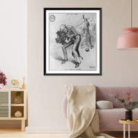 Historic Framed Print, His iron cross (for treachery) given in return for hospitality"",  17-7/8" x 21-7/8"