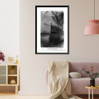 The supreme moment, on the evening of Oct. 11, 1492 Classic, Vintage Wall Art