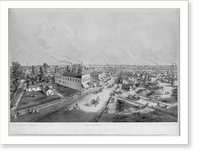Oshkosh, Wis. From H.L. Cottrill's Block.lith. & published by Kurz & Seifert, Milwaukee, Wis. ; drawn after nature by L. Kurz, Historic Print