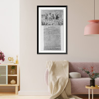 Historic Framed Print, A political, anatomical, satirical, lecture on heads and no heads; as exhibited at St. J. ms's 1766,  17-7/8" x 21-7/8"