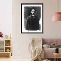 Pablo Arosemena, acting President of Panama, half-length portrait, facing right, Antique Poster