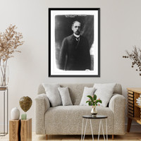 Pablo Arosemena, acting President of Panama, half-length portrait, facing right, Antique Poster