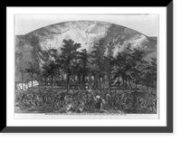 Historic Framed Print, [New York (City) - Draft riot, 1863: The rioters burning the Colored Orphan Asylum...5th Ave. & 46th St."]",  17-7/8" x 21-7/8"