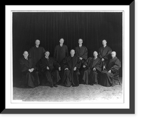 Historic Framed Print, [The U.S. Supreme Court in 1941],  17-7/8" x 21-7/8"