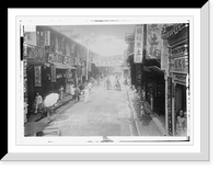 Historic Framed Print, Native Quarter, Shanghai,  17-7/8" x 21-7/8"