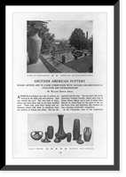 Illus. of pottery from American Pottery Gazette and Pottery Glassware, 190- - 9, Antique Poster