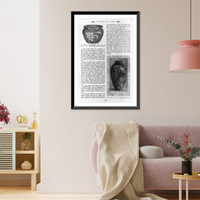 Illus. of pottery from American Pottery Gazette and Pottery Glassware, 190- - 13, Antique Poster