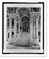 Historic Framed Print, [The Library of Congress, Washington, D.C.] - 10,  17-7/8" x 21-7/8"