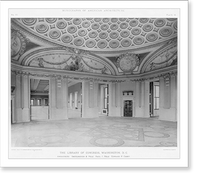 Historic Framed Print, [The Library of Congress, Washington, D.C.] - 12,  17-7/8" x 21-7/8"