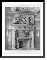 Historic Framed Print, [The Library of Congress, Washington, D.C.] - 15,  17-7/8" x 21-7/8"