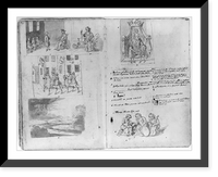 Drawings of annual guild days of Norwich, England, 1705 - 18 Classic, Antique Print