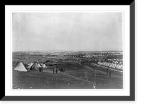 Panorama of the Plateau of Sebastopol in eleven parts (1855)Cathcart's Hill, looking towards the Light Division & Inkermann, Vintage Poster