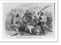 Rebels whipping a man for expressing Union sentiments, Vintage Wall Art