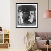 What are you doing Maggie, I said to scallop the oysters" "That's what I'm doin Ma'am"", Historic Print