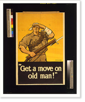 Get a move on old man!. Harry J. Weston, Antique Print
