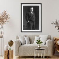 Daniel J. Riordan, 1870-1923, three-quarter length portrait, facing right, Antique Print