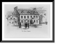 Mass. - Boston - The Green Dragon" Inn" Classic, Vintage Wall Art
