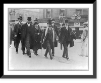 Cipriano Castro, 1856?-1924, portrait walking on New York City street, Vintage Poster