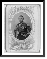 Historic Framed Print, [Miguel L&oacute;pez, half-length portrait, facing front],  17-7/8" x 21-7/8"