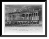 Historic Framed Print, [New York (City) - LaGrange Terrace, LaFayette Place],  17-7/8" x 21-7/8"