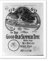 Historic Framed Print, In the Good Old Summertime"",  17-7/8" x 21-7/8"