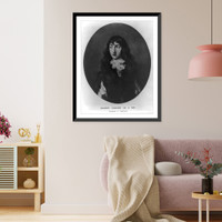 George Canning, head-and-shoulders portrait, oval, facing left, as a boy"" Classic, Antique Print