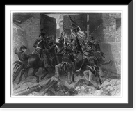 Canada - Ontario - Battle scenes, 1814: Capture of Fort George, Antique Poster