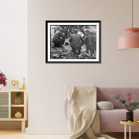 Lantern slide of Chinatown scene, ca. 1896, by Arnold Genthe - 9, Vintage Wall Art