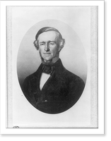 Philip St. George Cocke, 1809-1861, head-and-shoulders portrait, facing left, Antique Print